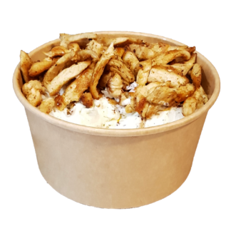Formule box riz + viande + 33cl